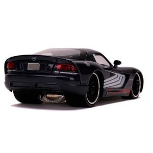 اسباب بازی ماشین فلزی دوج مدل Viper به همراه فیگور ونوم با مقیاس 1:24_اسباب بازی